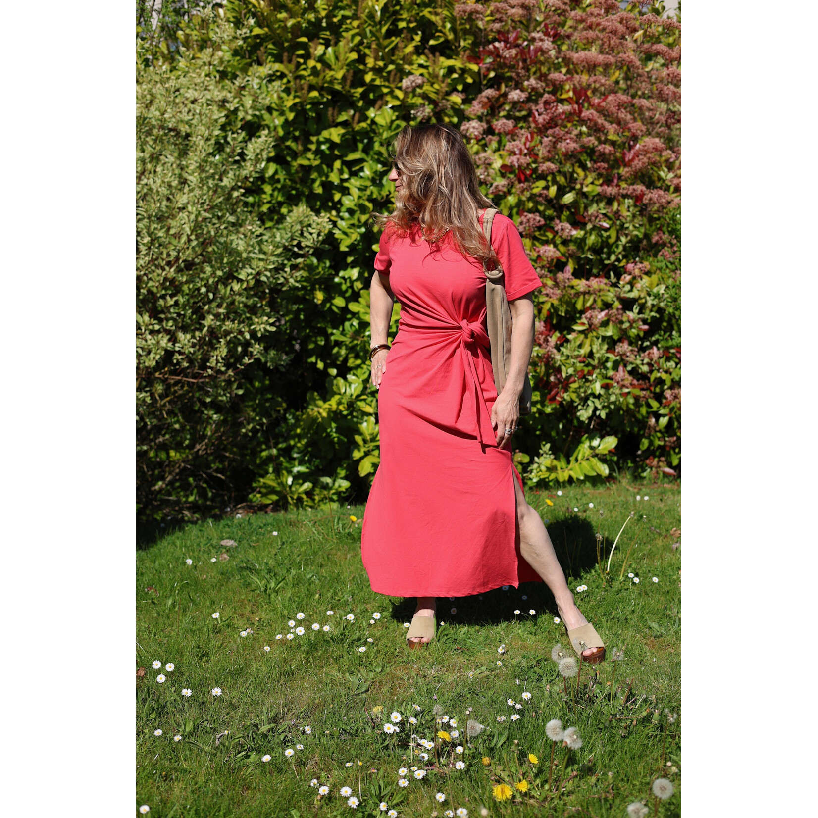 Robe Renata Longue Noeud