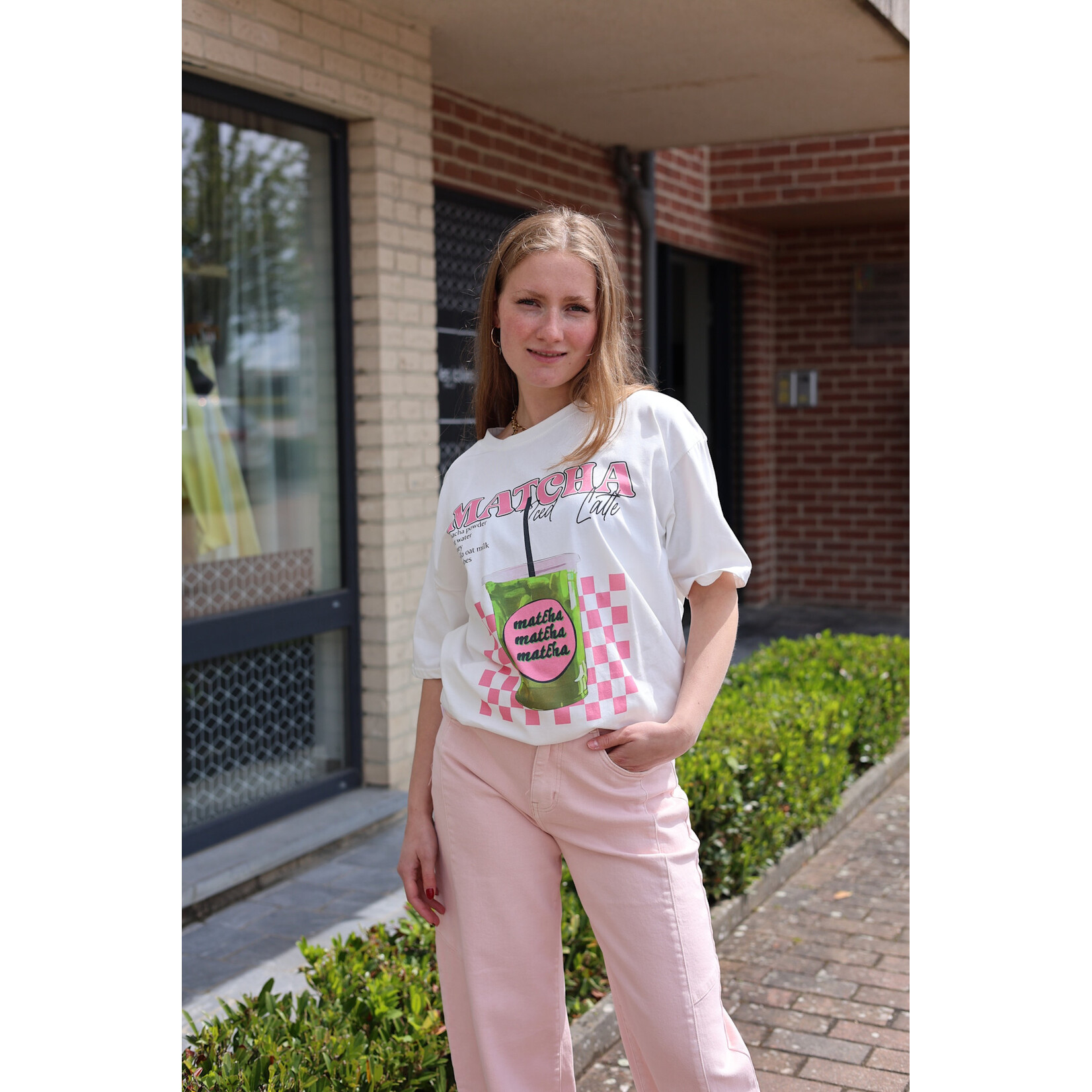 T-Shirt Matcha Iced Latte