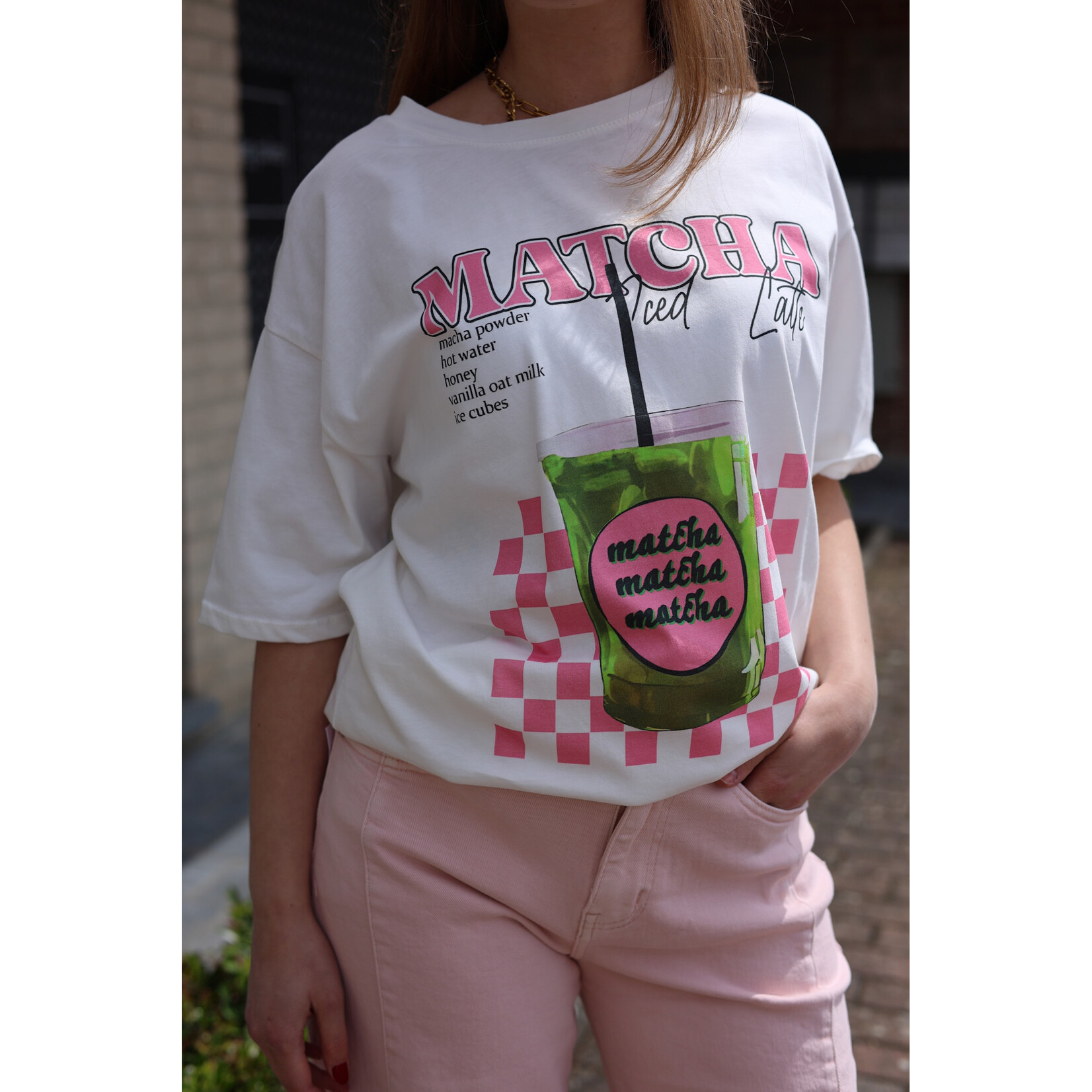 T-Shirt Matcha Iced Latte