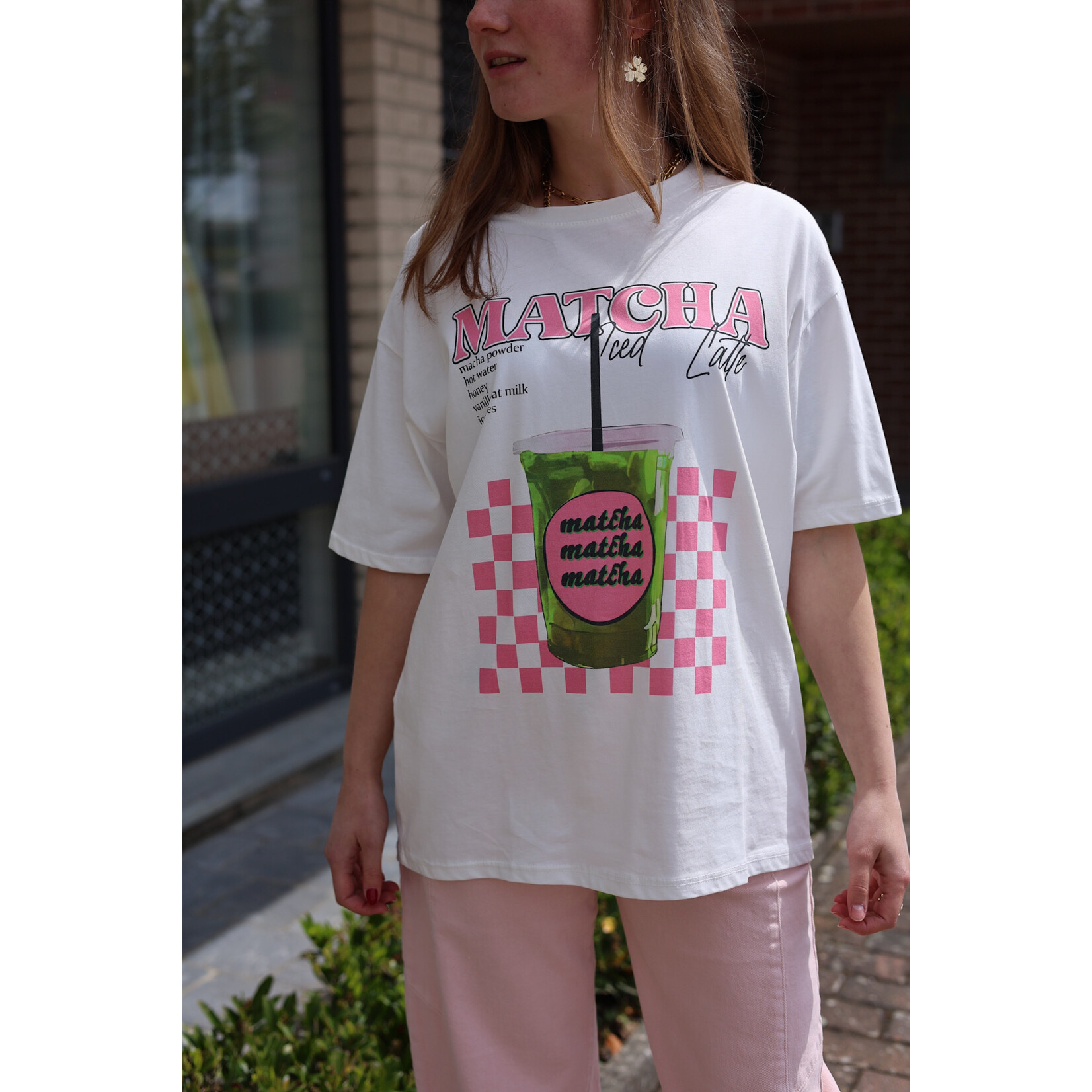 T-Shirt Matcha Iced Latte