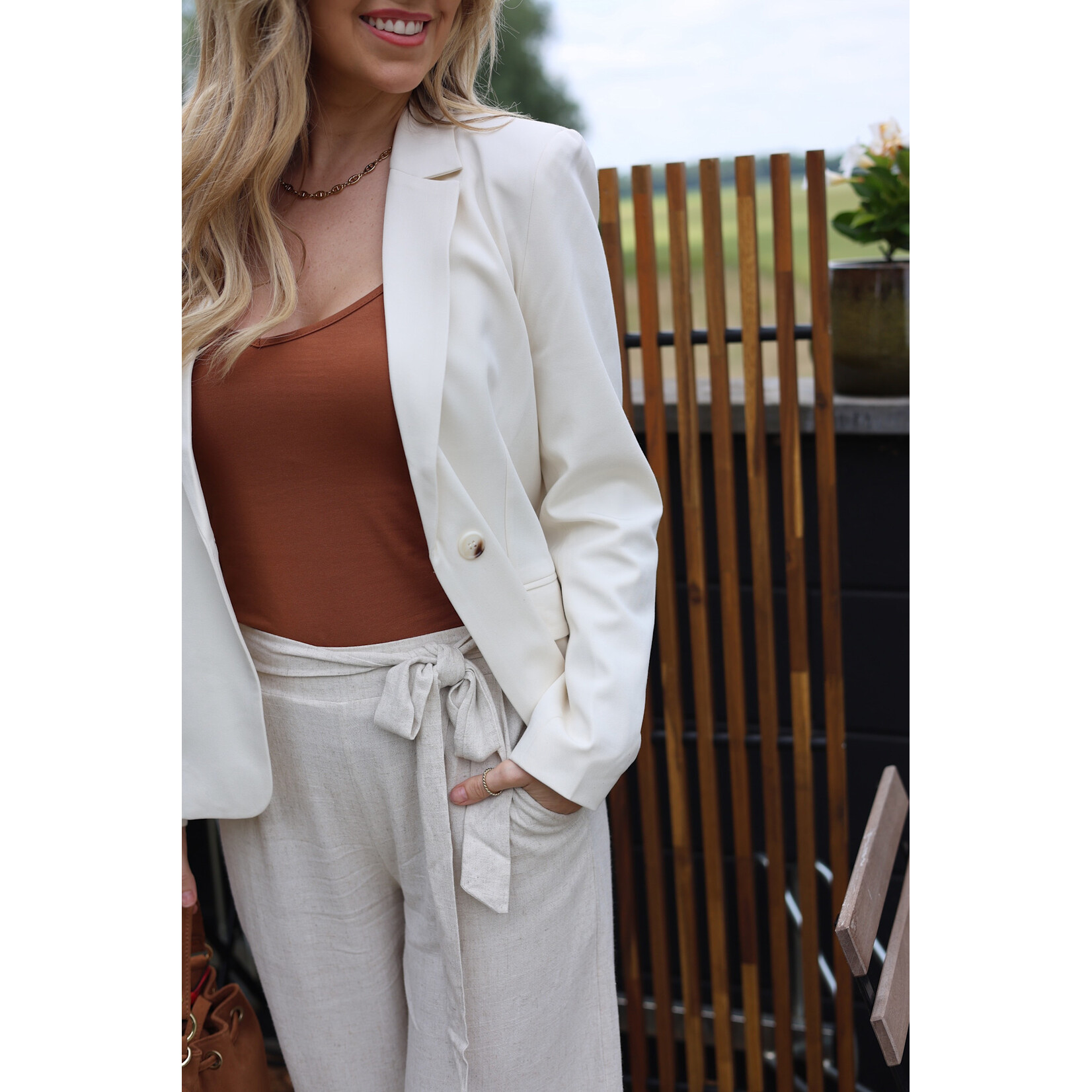 Blazer Bianco