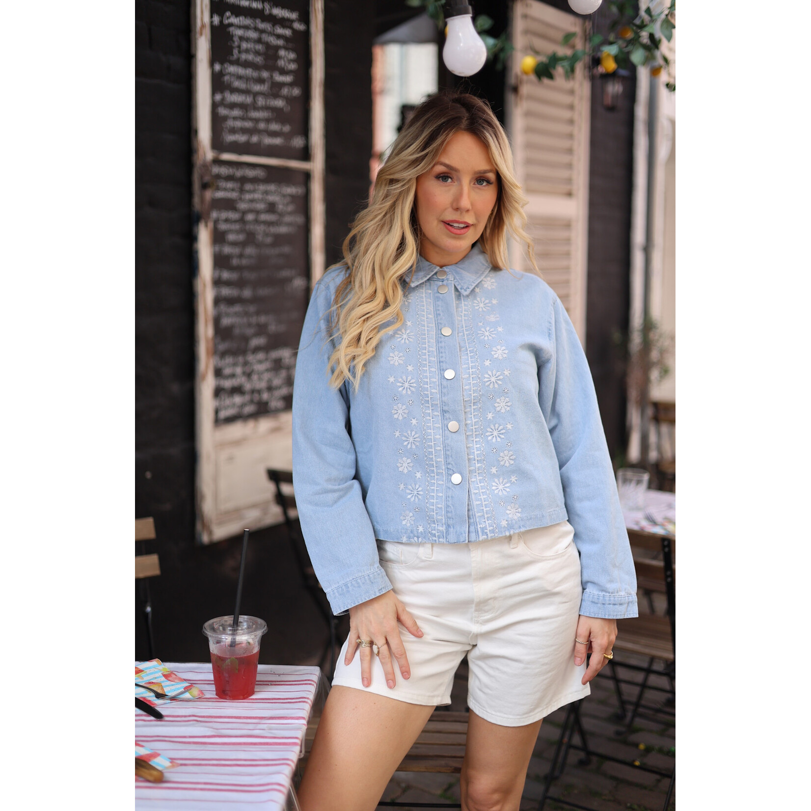 Veste en jeans Vagalie