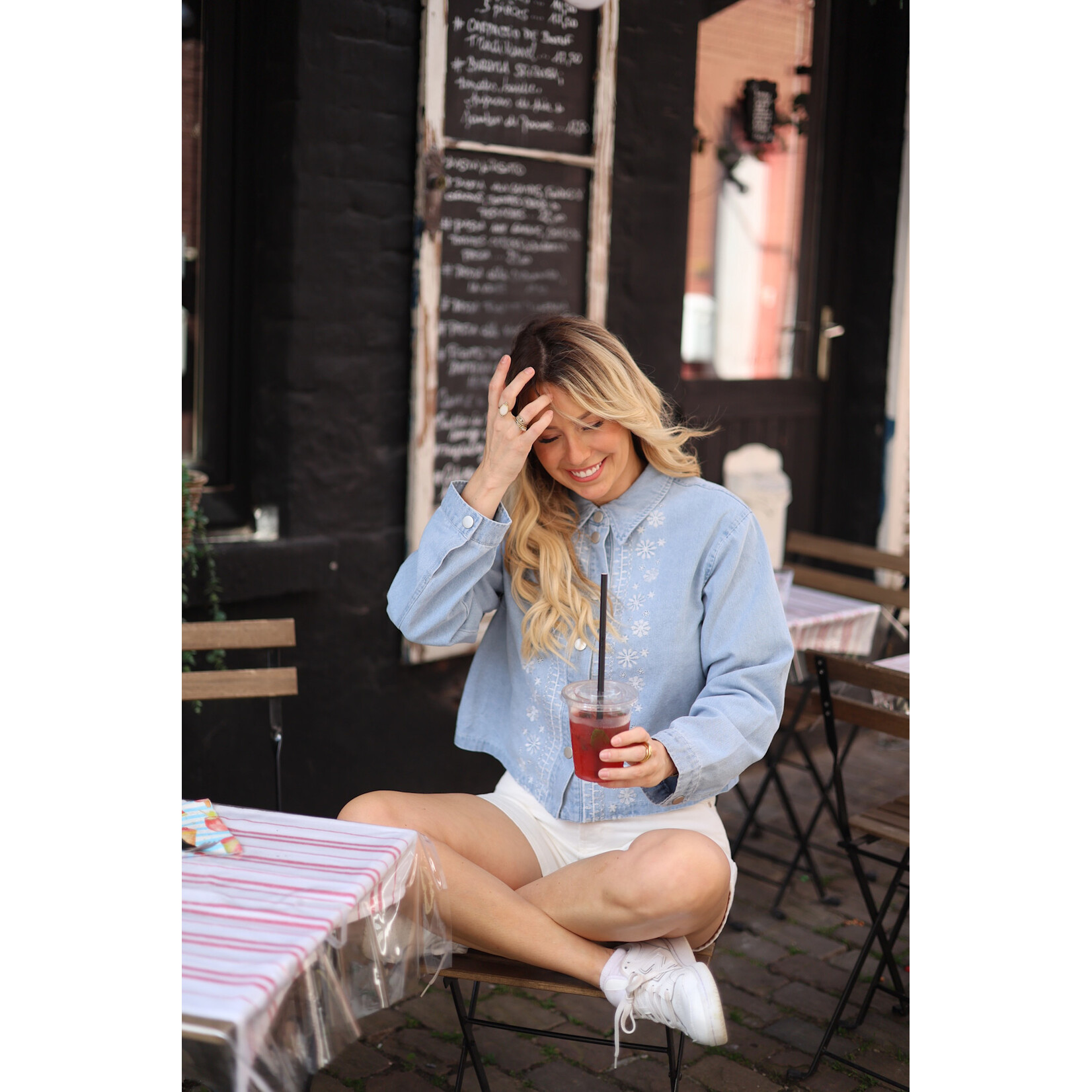 Veste en jeans Vagalie