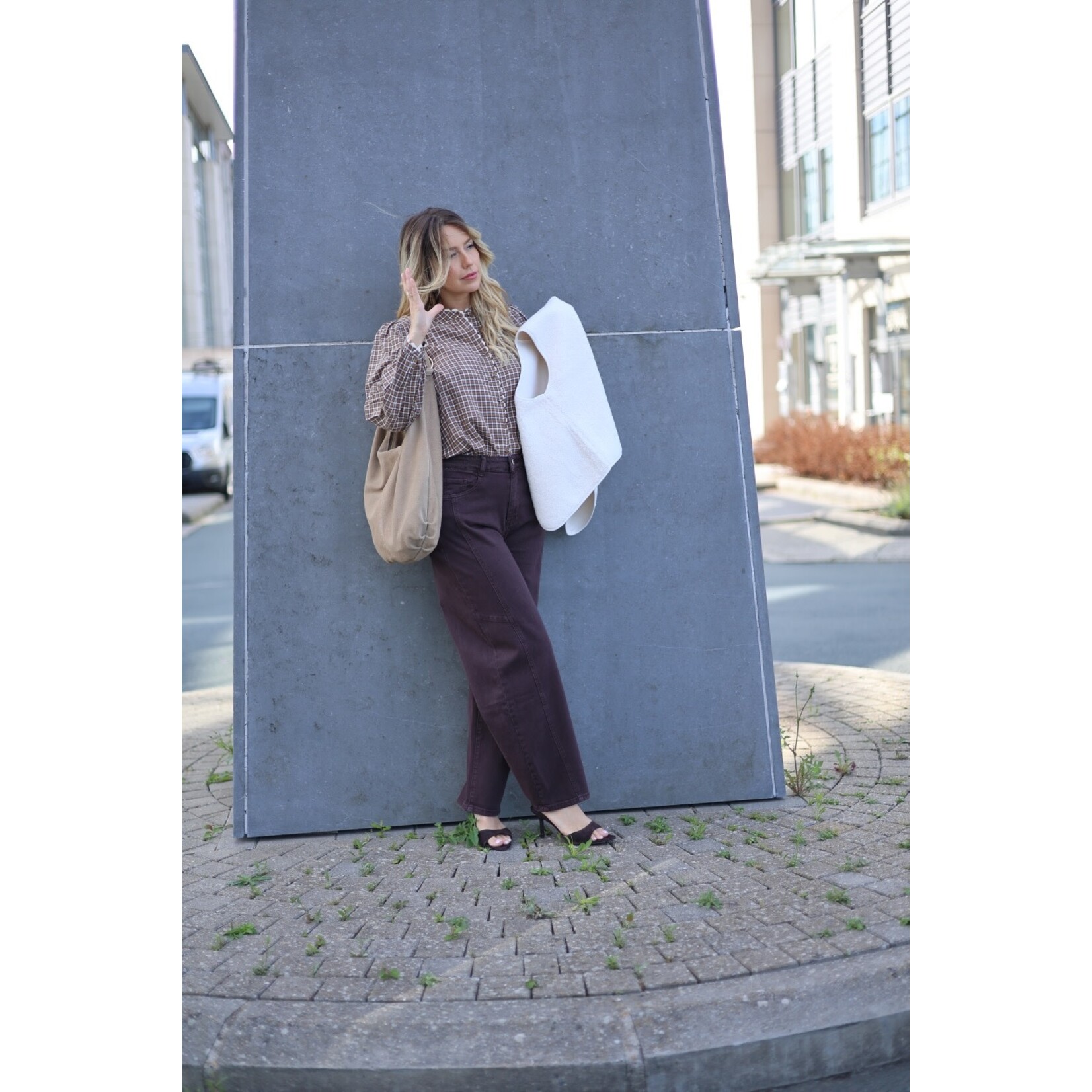 Blouse Carreaux Balounca