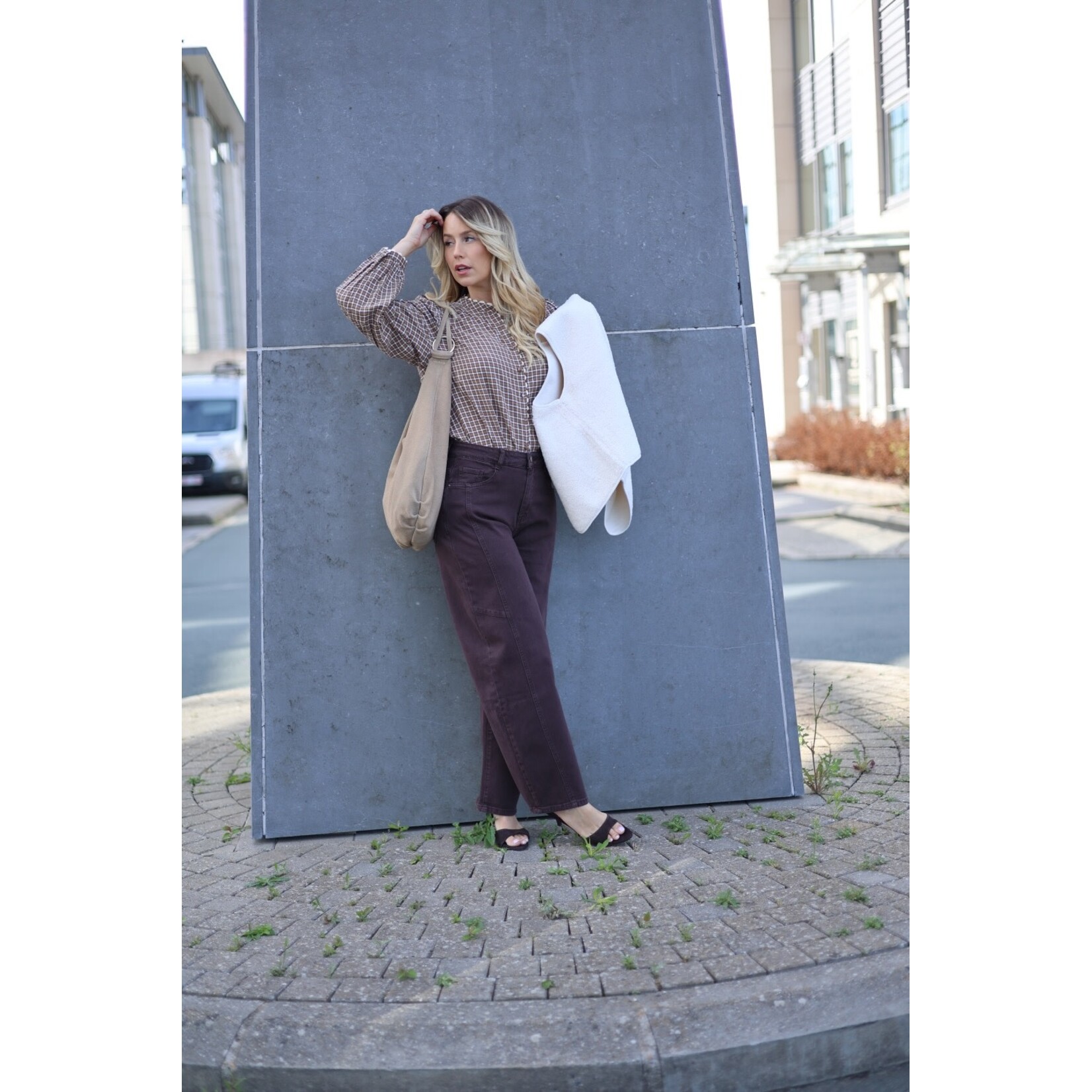 Blouse Carreaux Balounca