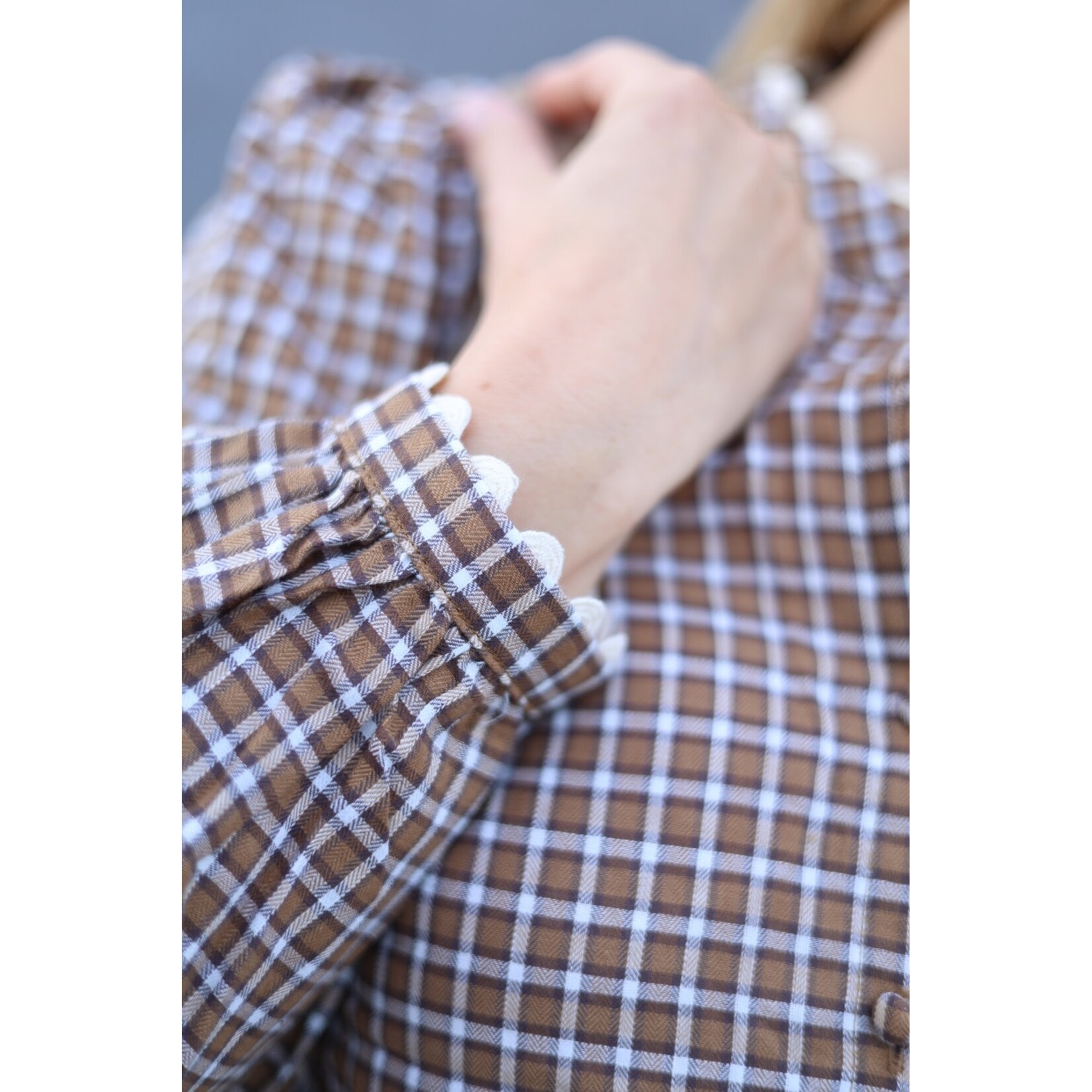 Blouse Carreaux Balounca