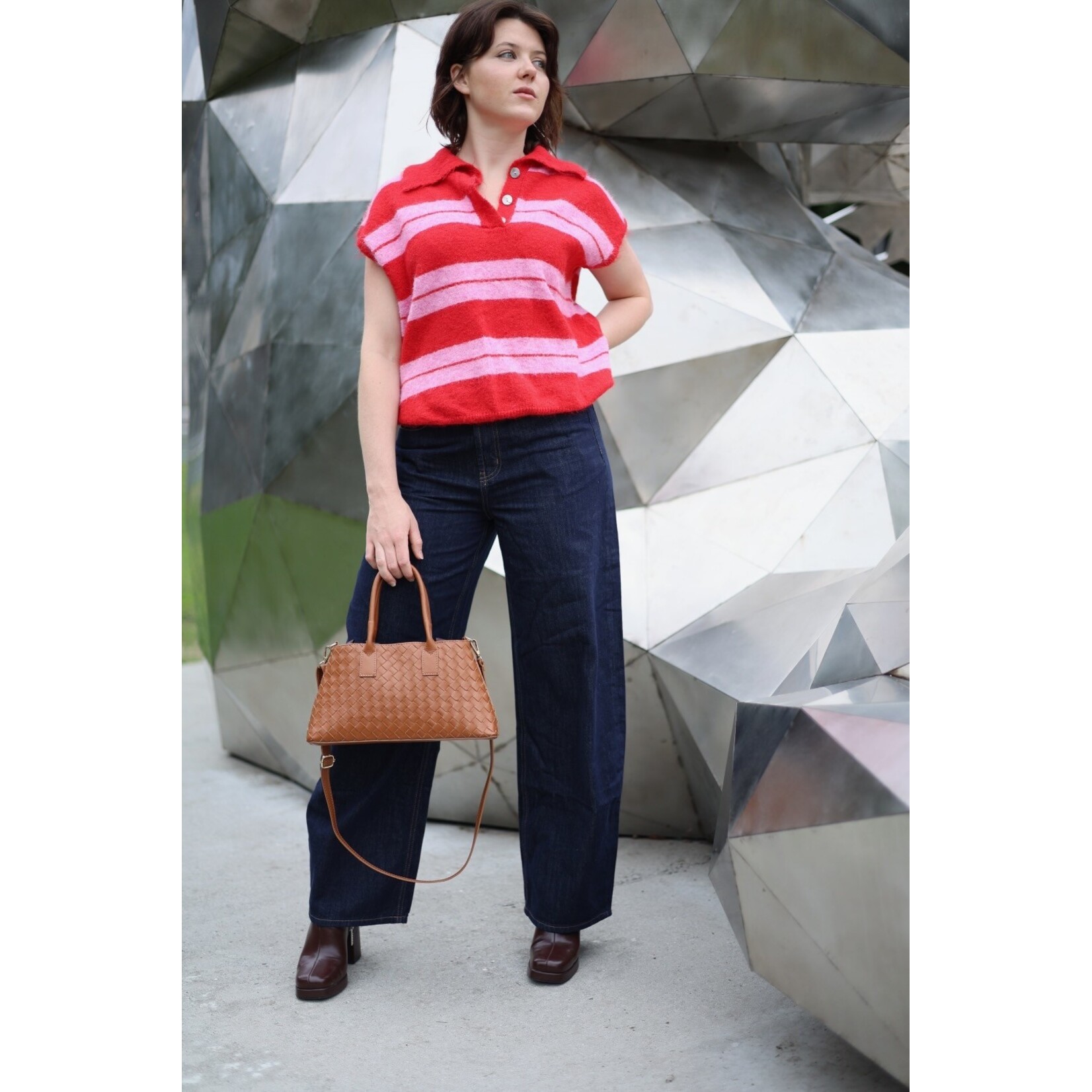 Pull Polo Ligné