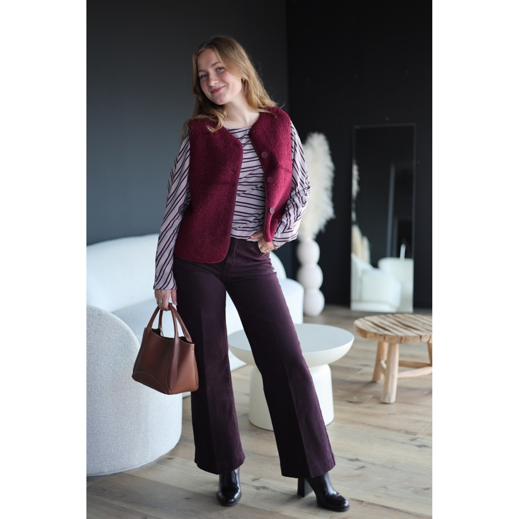 Jeans Mori - Bordeaux