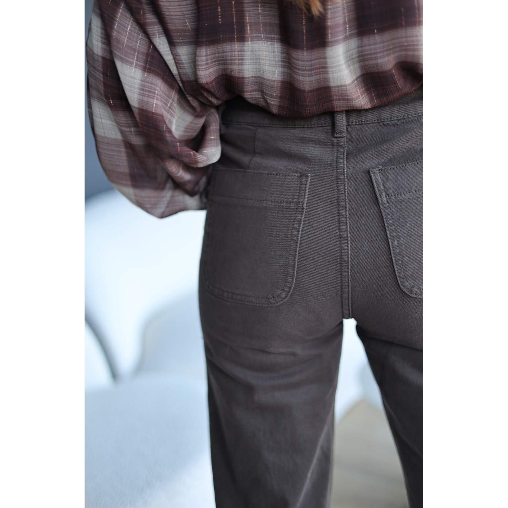 Jeans Aneya - Chocolat