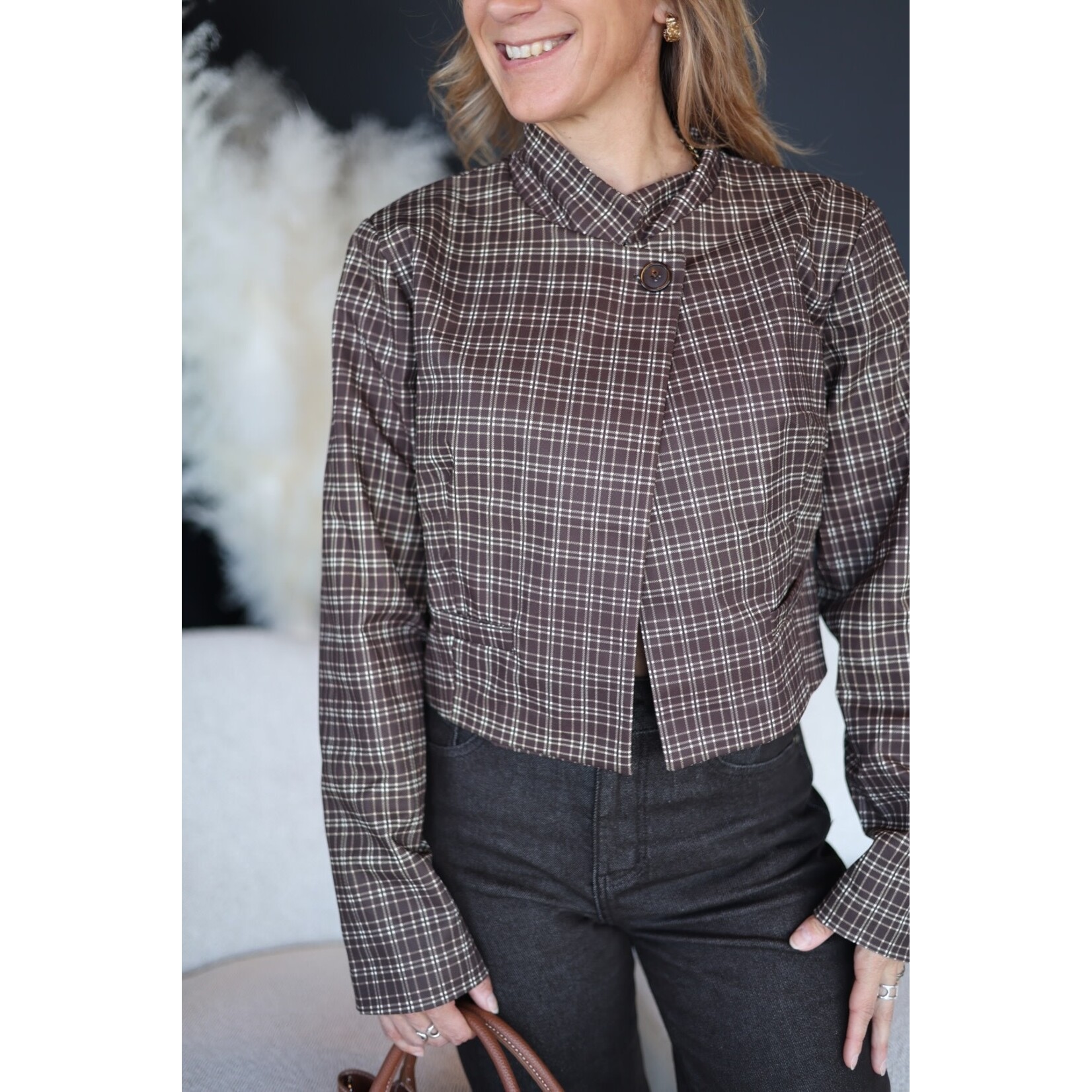 Veste Carreaux Vaminou