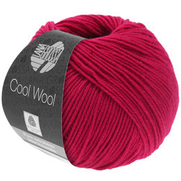 Lana Grossa Cool Wool 2067 - Purpurrot