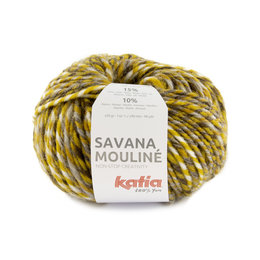 Katia Savana Mouliné 203 -  Ocker-Braun-Grau