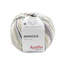 Katia Mimosa 305 - Lila-Minzgrün-Wasserblau-Beige