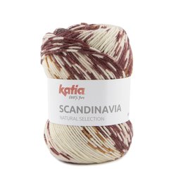Katia Scandinavia 354 - Bordeauxviolet-Schwarz