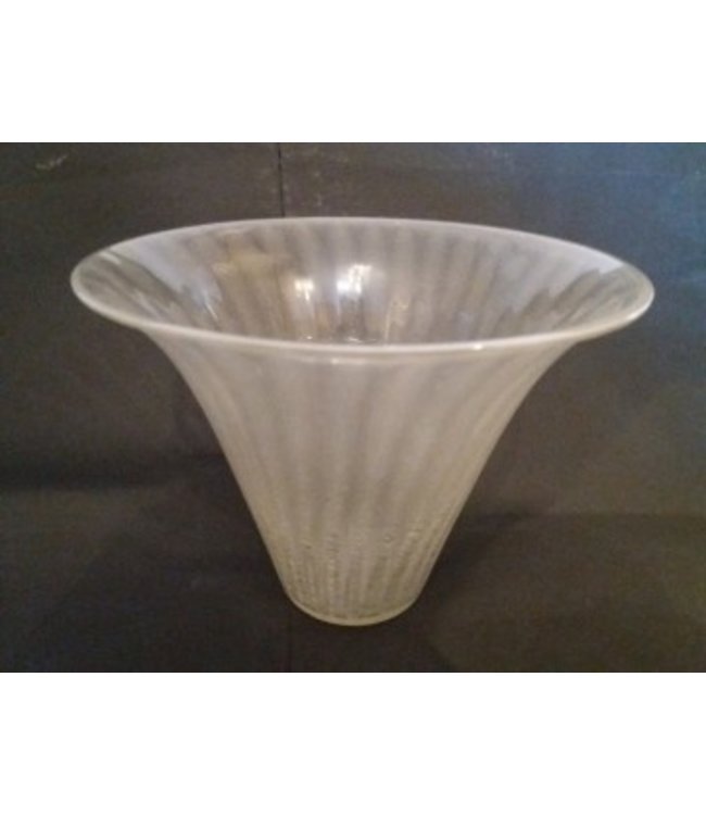 Andries Copier - Craquelé Vase Weiß (1950)