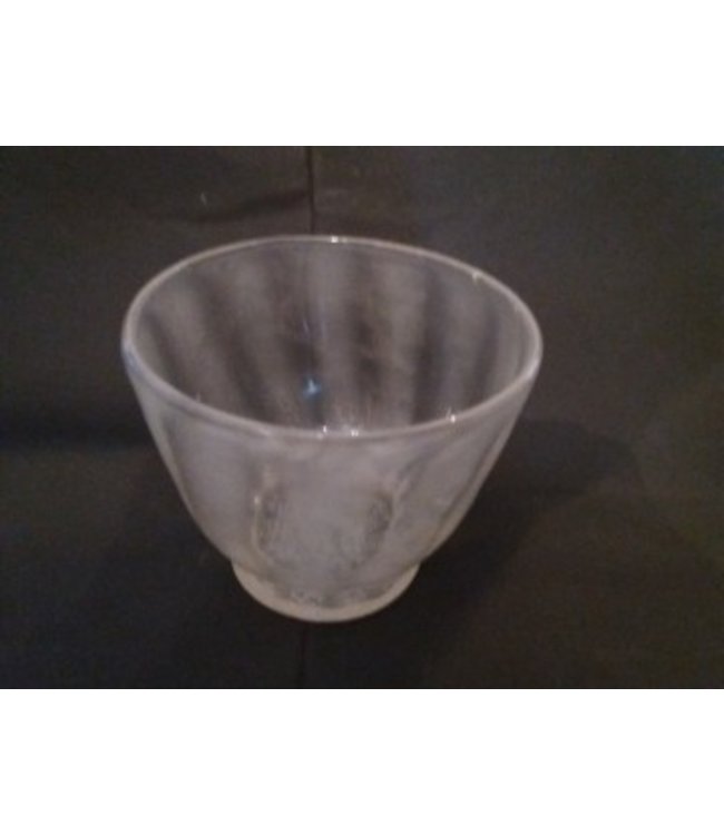 Andries Copier - Craquelé Vase Weiß (1950)