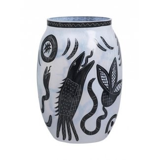 Ulrica Hydman-Vallien Kosta Boda vase Caramba