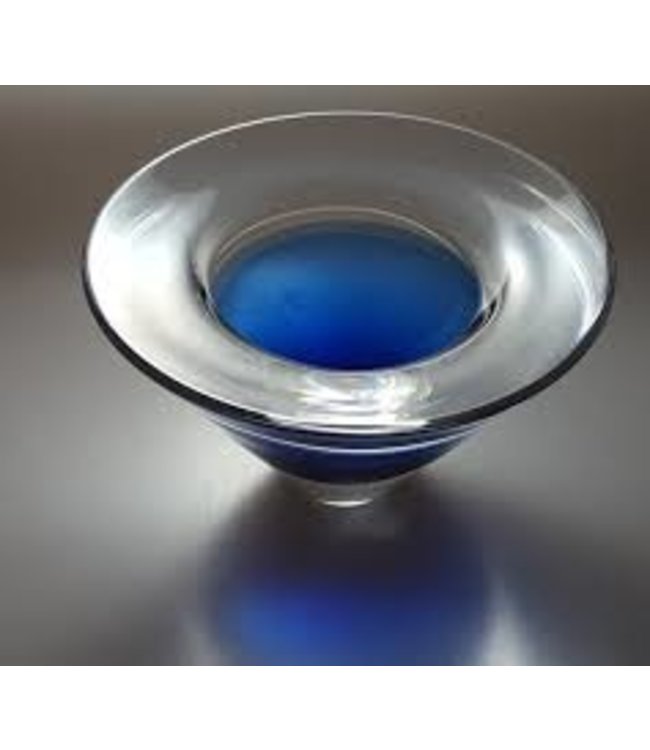 Siem van der Marel - Leerdam Serica Vase Blau (2000)