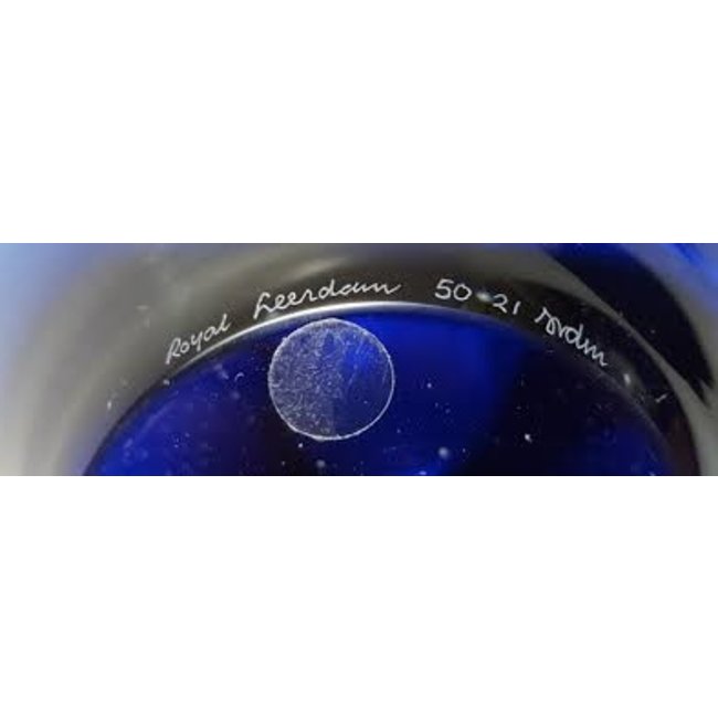 Siem van der Marel - Leerdam Serica Vase Blau (2000)