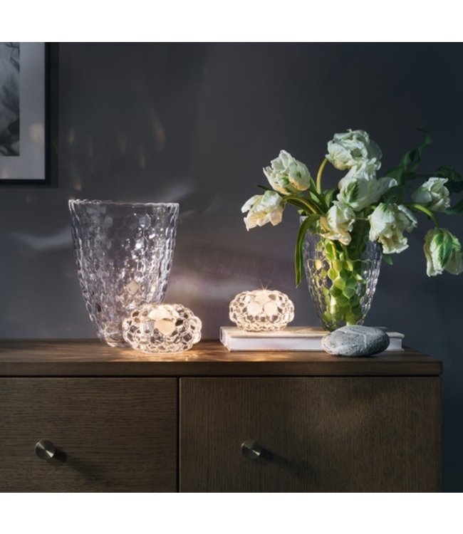 Orrefors Crystal vaas Raspberry