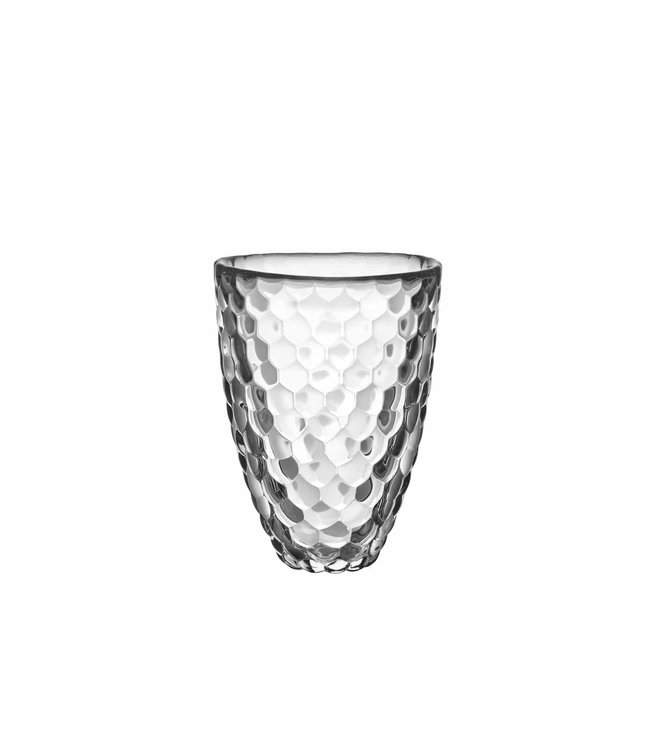 Orrefors Kristallvase Raspberry