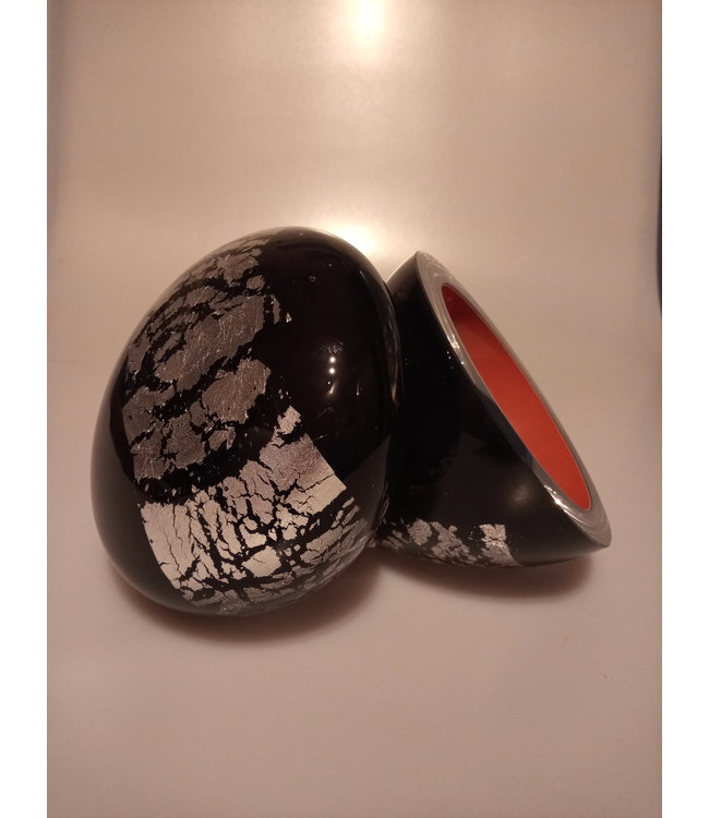 Mieke Pontier - Probeexemplar Jahresobjekt Leerdam Glaskunstmesse 2013 'Royal Twenty Five'