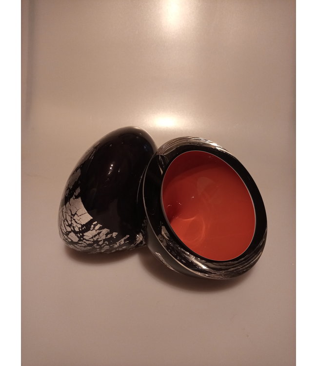 Mieke Pontier - Probeexemplar Jahresobjekt Leerdam Glaskunstmesse 2013 'Royal Twenty Five'