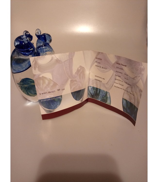 Yvon Trossel - Jahresobjekt Glaskunstmesse Leerdam 2006