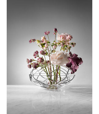 Orrefors Zweden Kristal vaas 'Bloom'