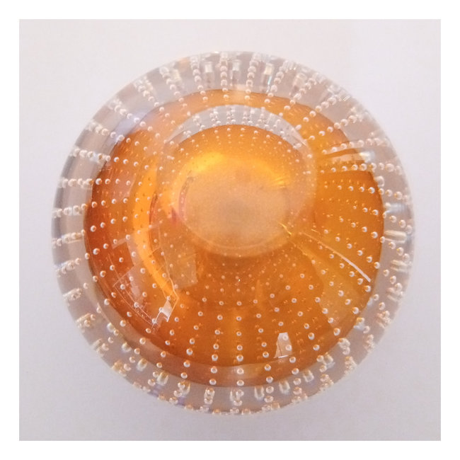 Spijkerbol Leerdam Ø7cm Oranje