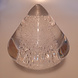 Royal Leerdam (Glasfabriek Leerdam) Kristal object Triangel belletjes Royal Leerdam (Glasfabriek Leerdam) Kristal object Triangel belletjes