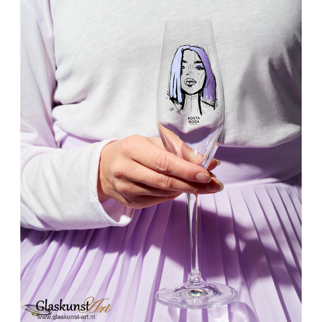 Kosta Boda champagneglas