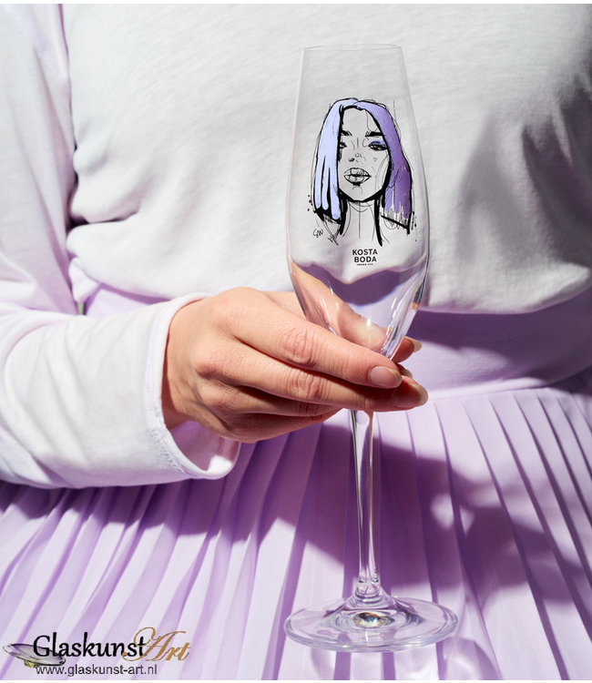 Kosta Boda Champagnerglas
