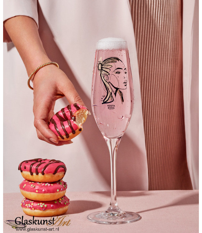 Kosta Boda Champagnerglas