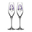 Sara Woodrow Kosta Boda champagneglas