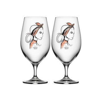 Sara Woodrow Kosta Boda bierglas Near You