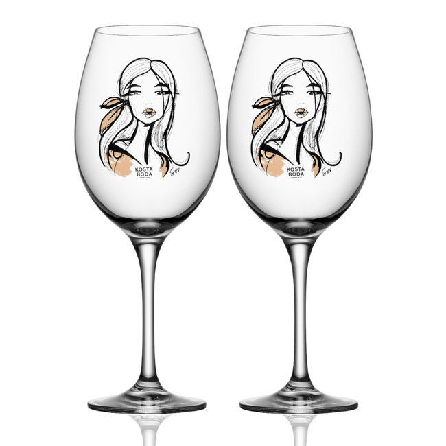 Kosta Boda wijnglas