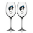 Kosta Boda All About You wijnglas Miss Him, 52cl (2-pack)