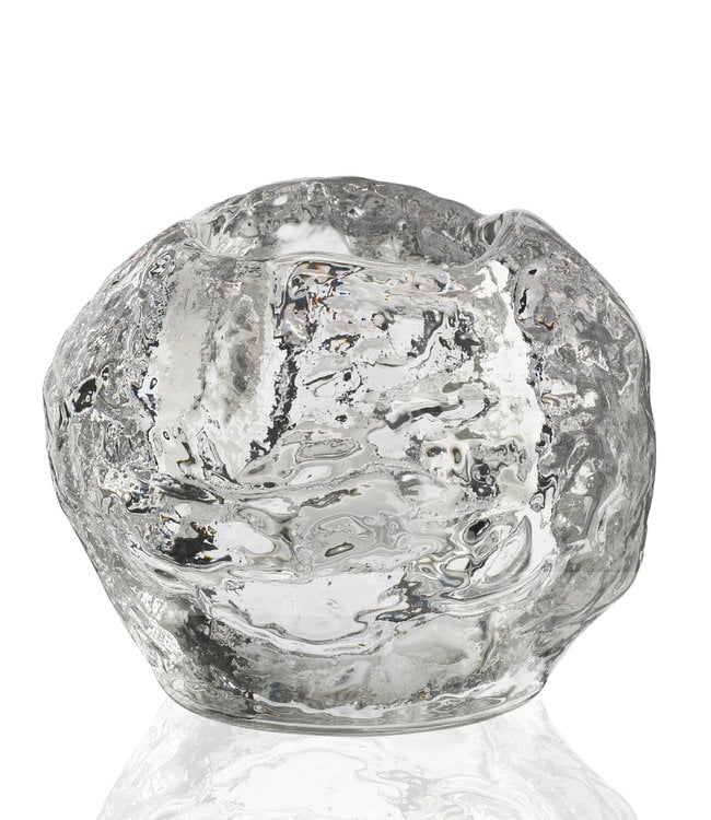 Kosta Boda Snowball theelicht houder, medium