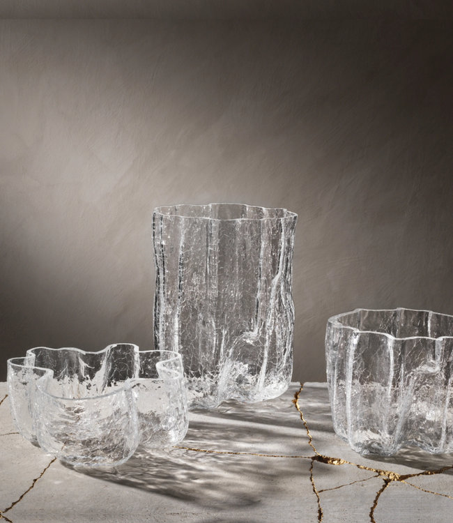 Kosta Boda Schale Crackle