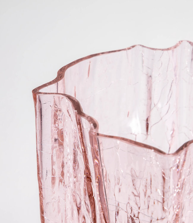 Kosta Boda Vase Crackle