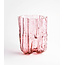 Åsa Jungnelius KostaBoda vase Crackle Rosa