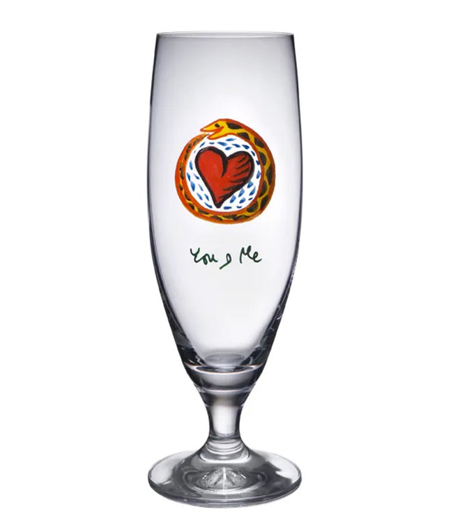 Kristallbierglas KostaBoda Friendship