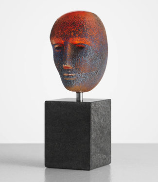 Kosta Boda Art Glass Bertil Vallien skulptur Brains