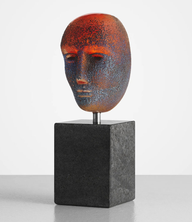 Kosta Boda Art Glass Bertil Vallien skulptur Brains