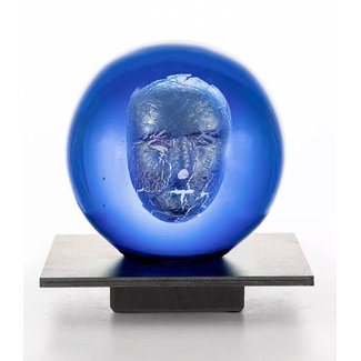 Kosta Boda Art Glass Kosta Boda Headman Blue