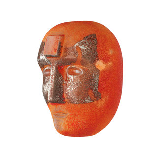 Bertil Vallien Kosta Boda wandobject Brains Look In