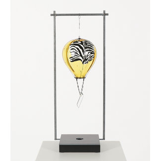 Kosta Boda Art Glass Kosta Boda luchtballon Zebra