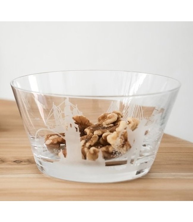 Orrefors Schale Schweden STÄDTE