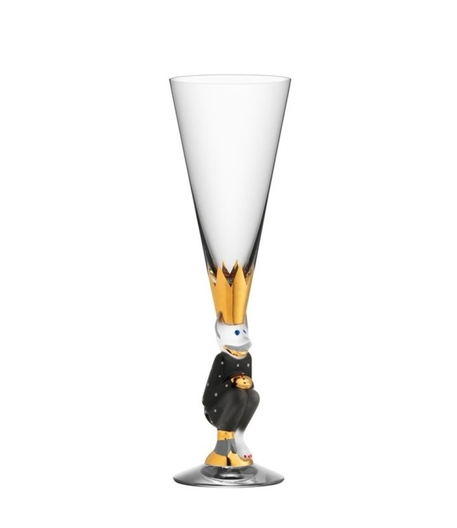 Orrefors Zweden Kristallen champagneglas - Orrefors